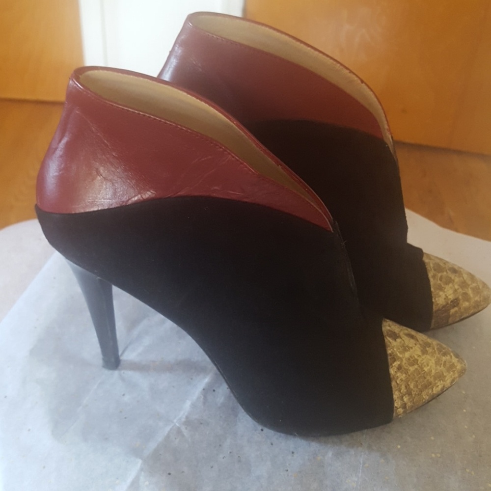 Zara black booties